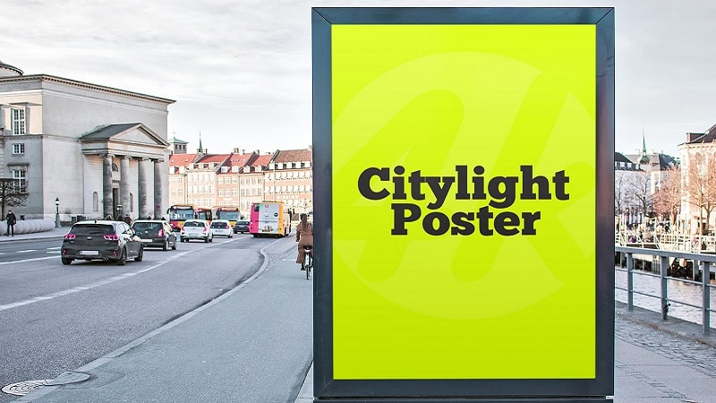 Citylight reklame stampa