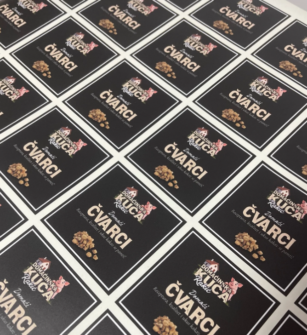 Izrada vodootpornih etiketa za suhomesnate proizvode