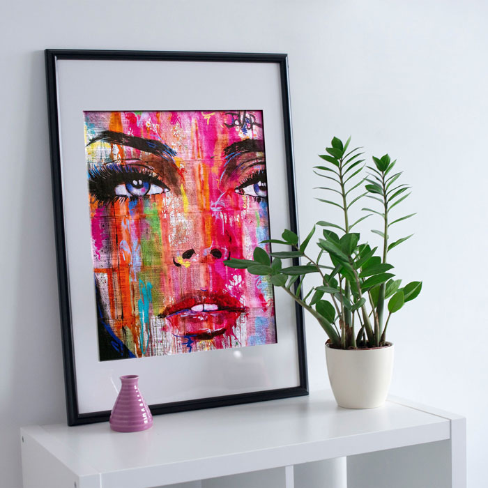 Stampa fotografija uramljenje staklom